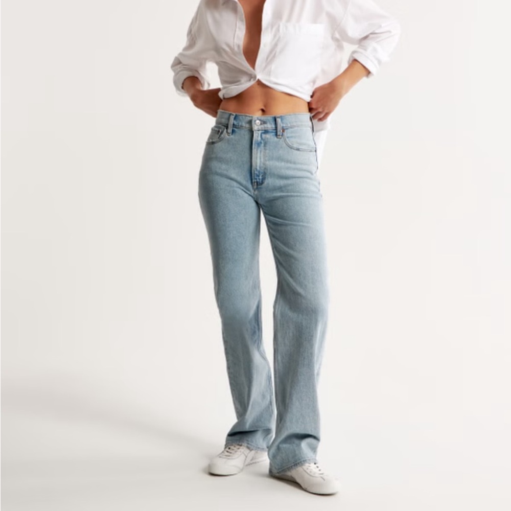 Abercrombie & Fitch 90s relaxed high rise jean